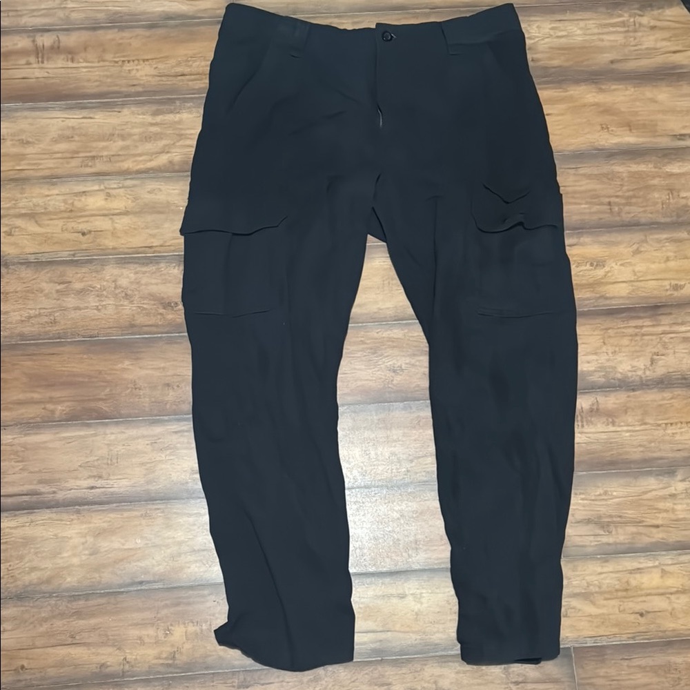 Black Cargo Relaxed fit work Pants
